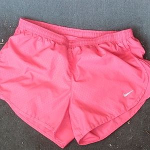 Nike Pink Dri fit Running Shorts